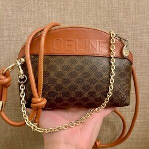 Authentic Celine vintage mini clutch bag 
(NW415)